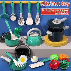 Kids Kitchen Play House Toys Chef Set Cooking Simulation Toys