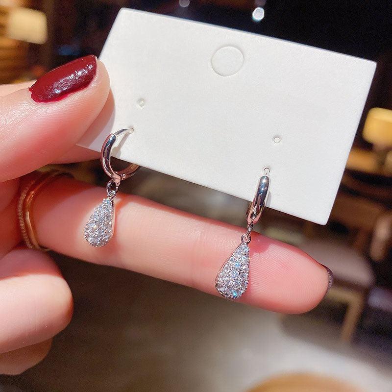 Zircon Drop Earrings Party Jewelry Gift For Women