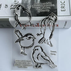 Cartoon Transparent Stamps for Kids Crafts - Fun Cards & Scrapbooks