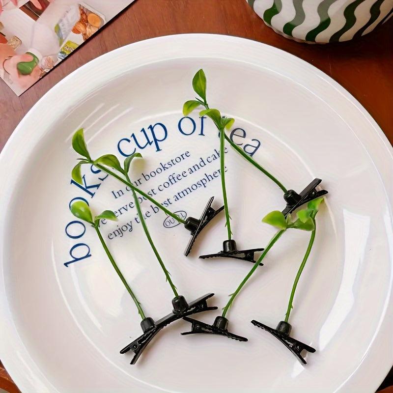 Creative Funny Grass Hair Clip Holiday Party Gift