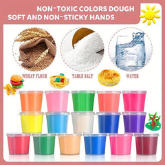 Clay Dough Sets Play Dough Tools Kitchen Creations Noodle Playset
