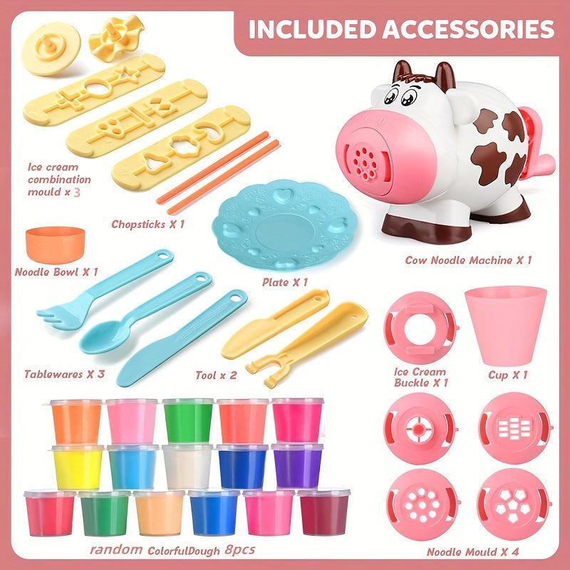 Clay Dough Sets Play Dough Tools Kitchen Creations Noodle Playset