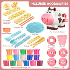 Clay Dough Sets Play Dough Tools Kitchen Creations Noodle Playset