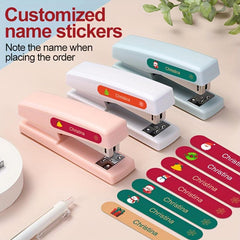 Festive Glow Custom Name Stickers 480pcs - School & Office Organization