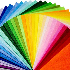 4 Inch Mixed Felt Craft Square Non Woven Fabric For Crafting