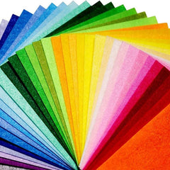 4 Inch Mixed Felt Craft Square Non Woven Fabric For Crafting