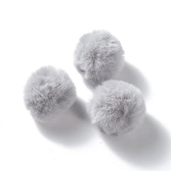5pcs 50mm Faux Rabbit Hair Ball Jewelry Pendant in 12 Colors