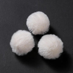 5pcs 50mm Faux Rabbit Hair Ball Jewelry Pendant in 12 Colors