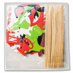 50pcs Christmas Photo Props for Holiday Party Decorations