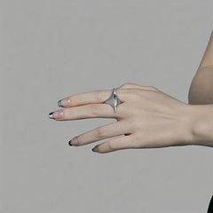 Cyberpunk Style Unisex Rings Hip Hop Inspired Gift