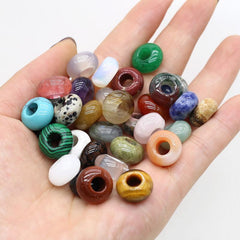 Natural Semi Precious Stones Agate Lapis Lazuli Malachite Amethyst Sodalite