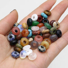 Natural Semi Precious Stones Agate Lapis Lazuli Malachite Amethyst Sodalite