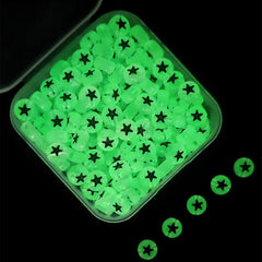 200pcs Colorful Acrylic Star Beads for Bracelet Making