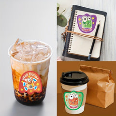 500pcs Funny Little Monster Reward Stickers Christmas Decoration Stickers