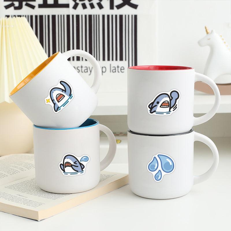 60 Shark Themed Stickers - Great for Kids' Parties & More!