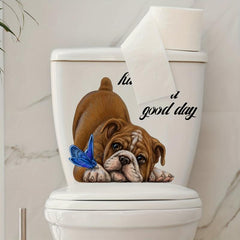 Bulldog Butterfly Wall Stickers