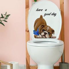 Bulldog Butterfly Wall Stickers