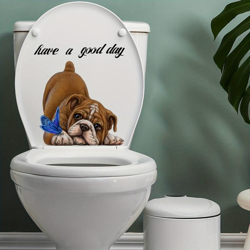 Bulldog Butterfly Wall Stickers