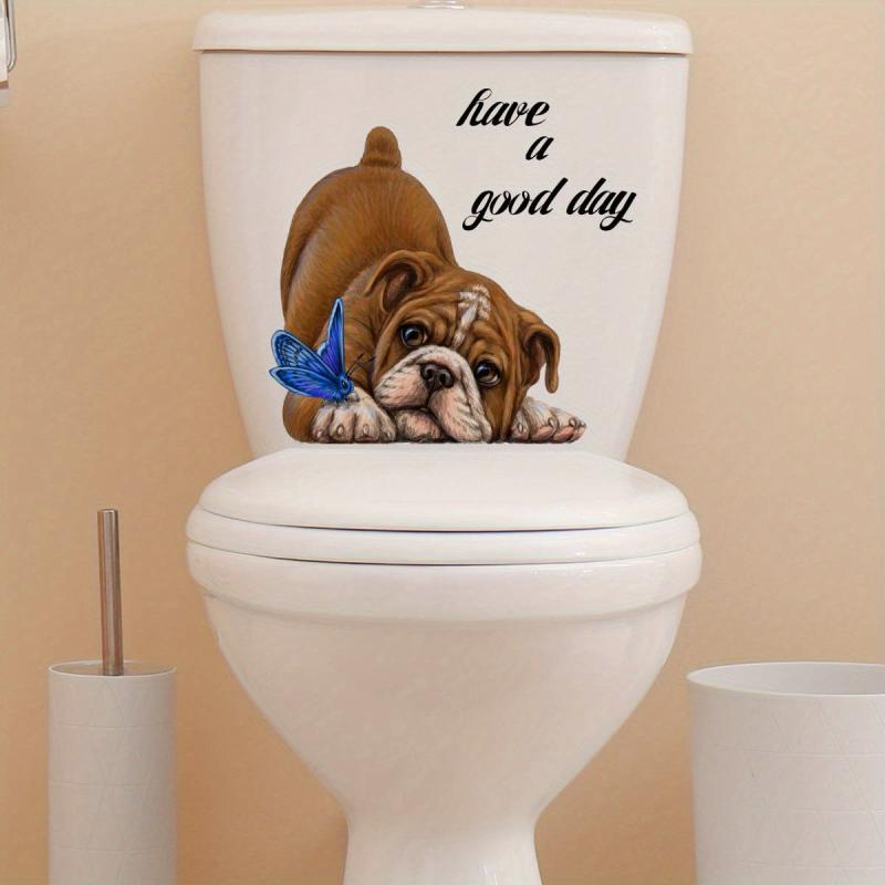 Bulldog Butterfly Wall Stickers