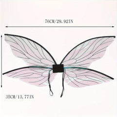 Fairy Butterfly Wings Props for Dress Up Halloween Christmas Cosplay Costume