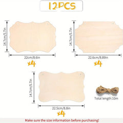 DIY Wooden Shop Door Sign With Painting Decor Plaques