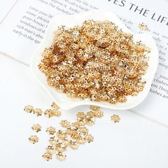 200pcs 6mm Tassel Caps for DIY Jewelry Making