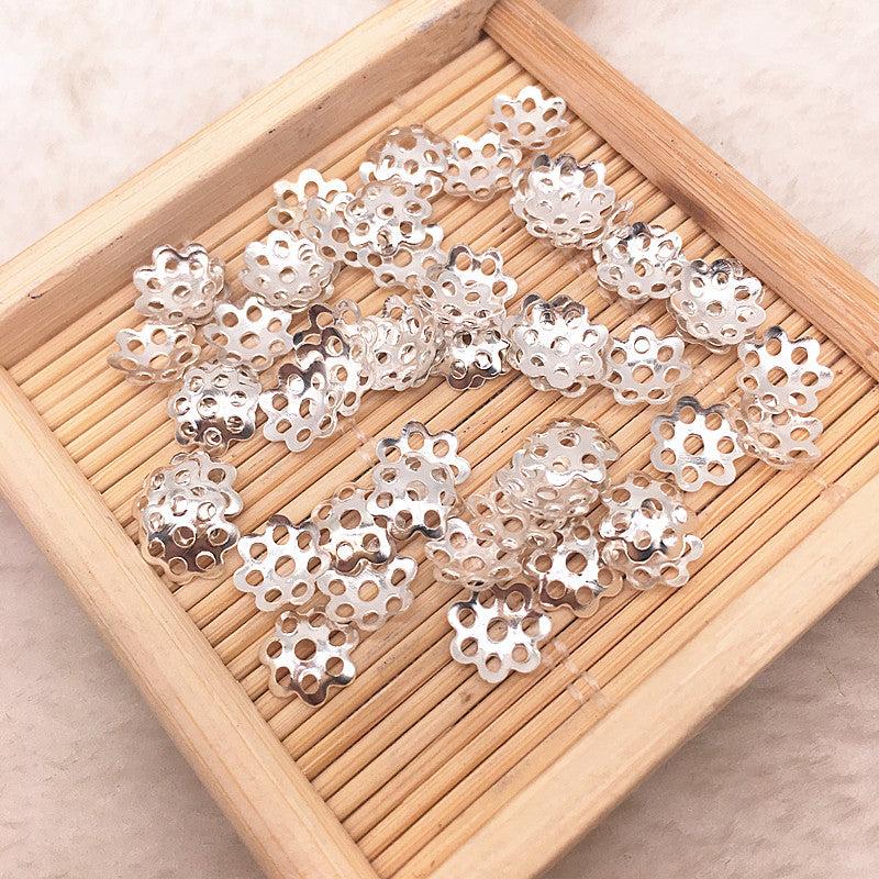 200pcs 6mm Tassel Caps for DIY Jewelry Making