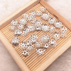 200pcs 6mm Tassel Caps for DIY Jewelry Making