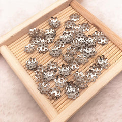 200pcs 6mm Tassel Caps for DIY Jewelry Making