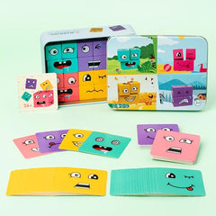 Wooden Face Changing Building Blocks Set