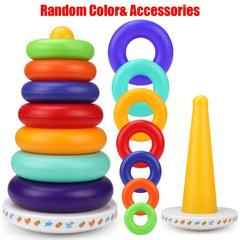 Classic Rainbow Stacking Toy for 18M+ Educational Building