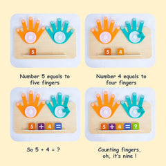 Wooden Math Toys for Kindergarten Education