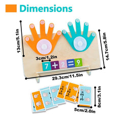 Wooden Math Toys for Kindergarten Education