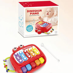 Interactive Kids' Piano Toy Red Hand Percussion Instrument for Learning