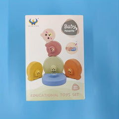 Colorful Stack & Nest Circle Toys for Educational Playset