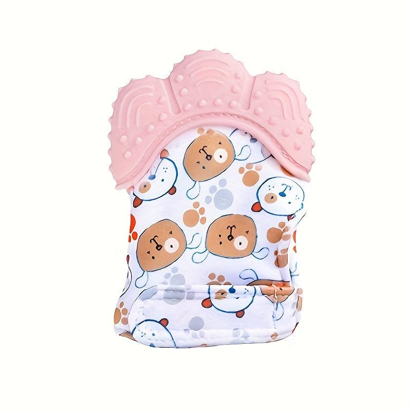 Silicone Teething Glove for Kids Soft Biteable Teether Gentle on Gums
