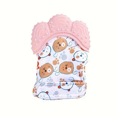 Silicone Teething Glove for Kids Soft Biteable Teether Gentle on Gums