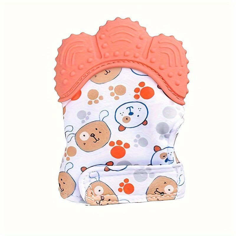 Silicone Teething Glove for Kids Soft Biteable Teether Gentle on Gums