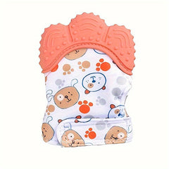 Silicone Teething Glove for Kids Soft Biteable Teether Gentle on Gums