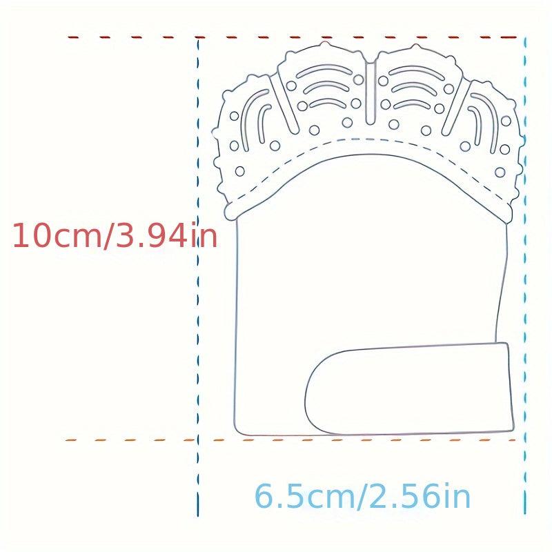Silicone Teething Glove for Kids Soft Biteable Teether Gentle on Gums