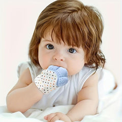 Silicone Teething Glove for Kids Soft Biteable Teether Gentle on Gums