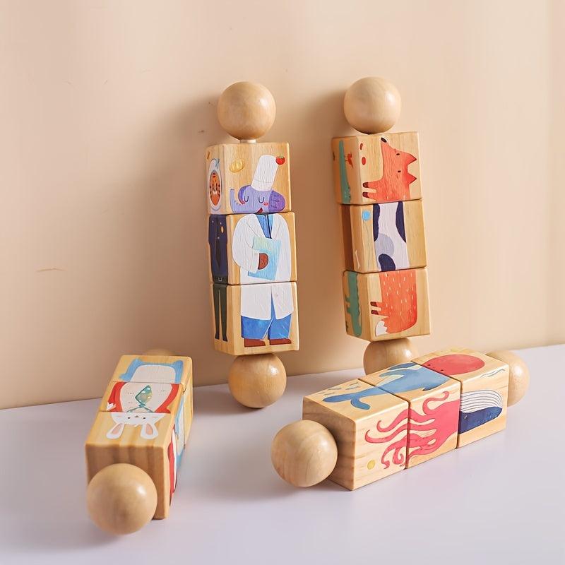 Animal Shape Matching Puzzle Toy Twist & Turn Playset