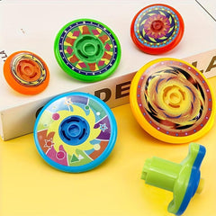 5pcs Colorful Layer Spinning Tops Stackable Toys