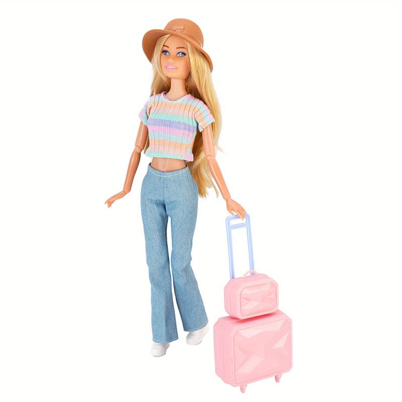1pc Doll Outdoor Travel Storage Box for Doll House Accessories