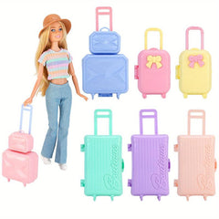 1pc Doll Outdoor Travel Storage Box for Doll House Accessories