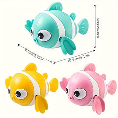 Clown Fish Water Play Toy: Run, Swing, Learn