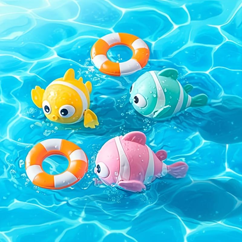 Clown Fish Water Play Toy: Run, Swing, Learn