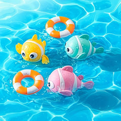 Clown Fish Water Play Toy: Run, Swing, Learn