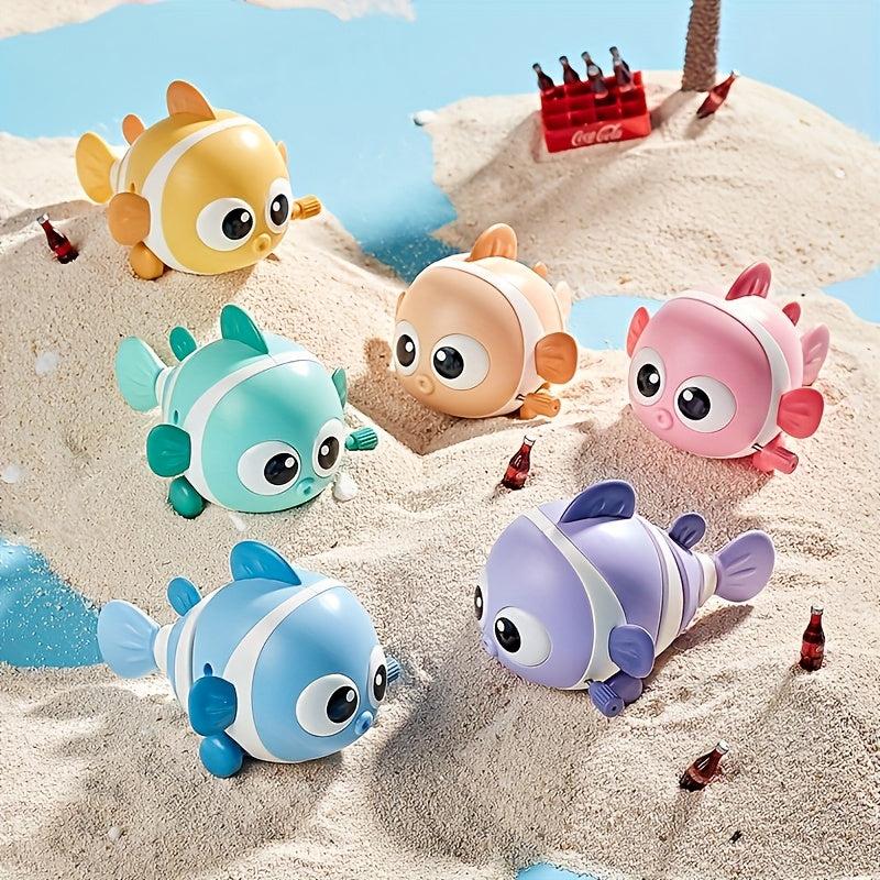 Clown Fish Water Play Toy: Run, Swing, Learn