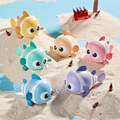 Clown Fish Water Play Toy: Run, Swing, Learn